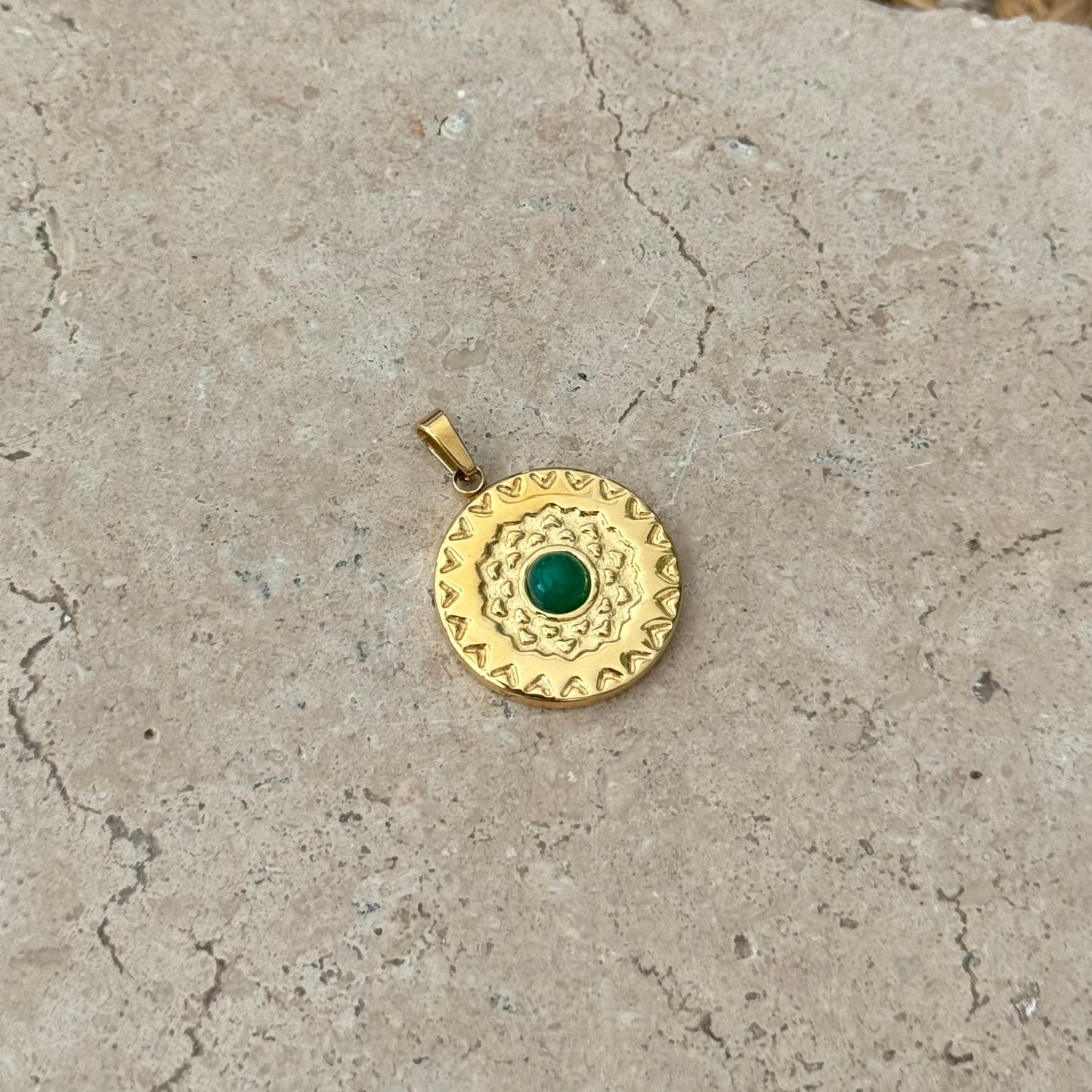 Green Stone Pendant