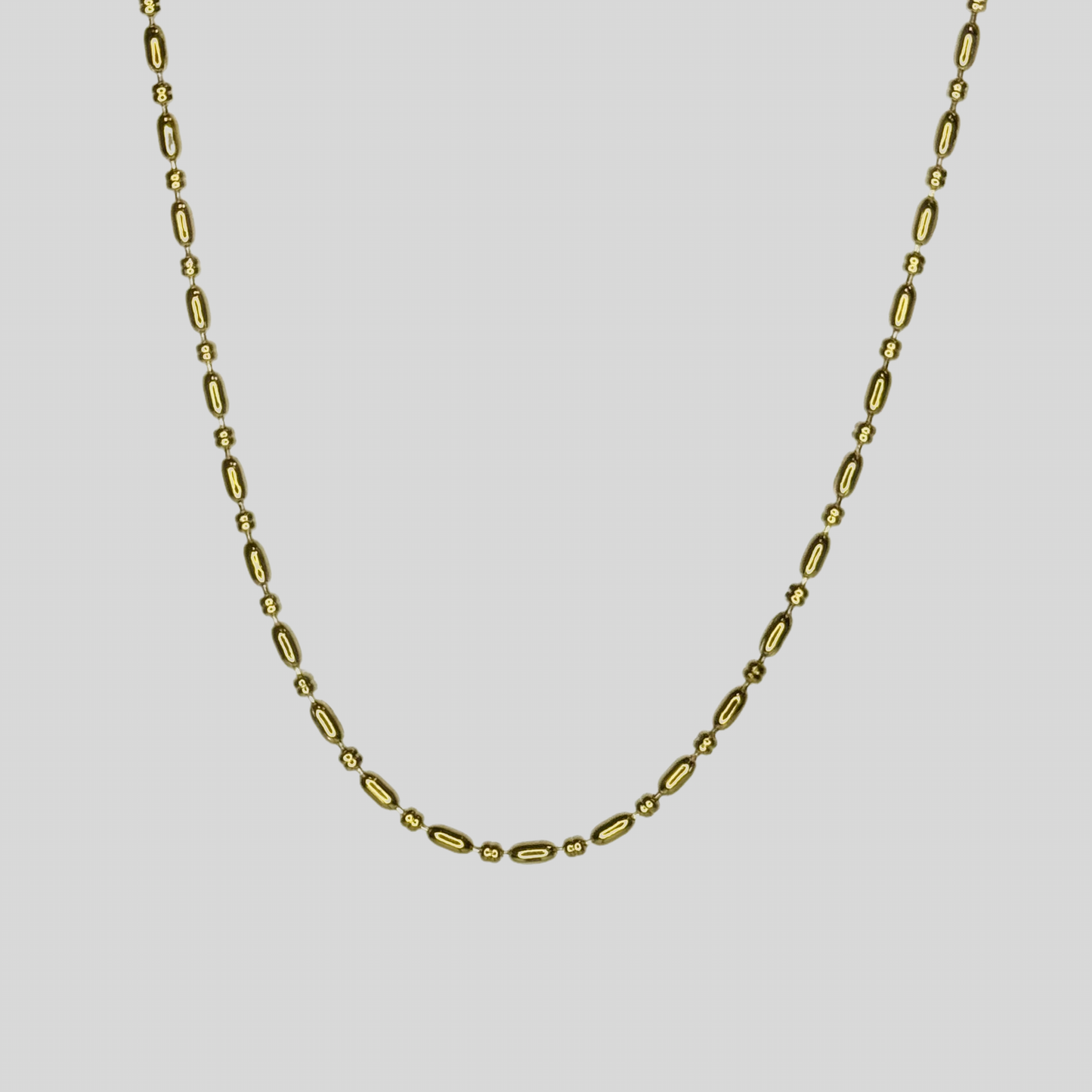 Bead Link Chain Necklace
