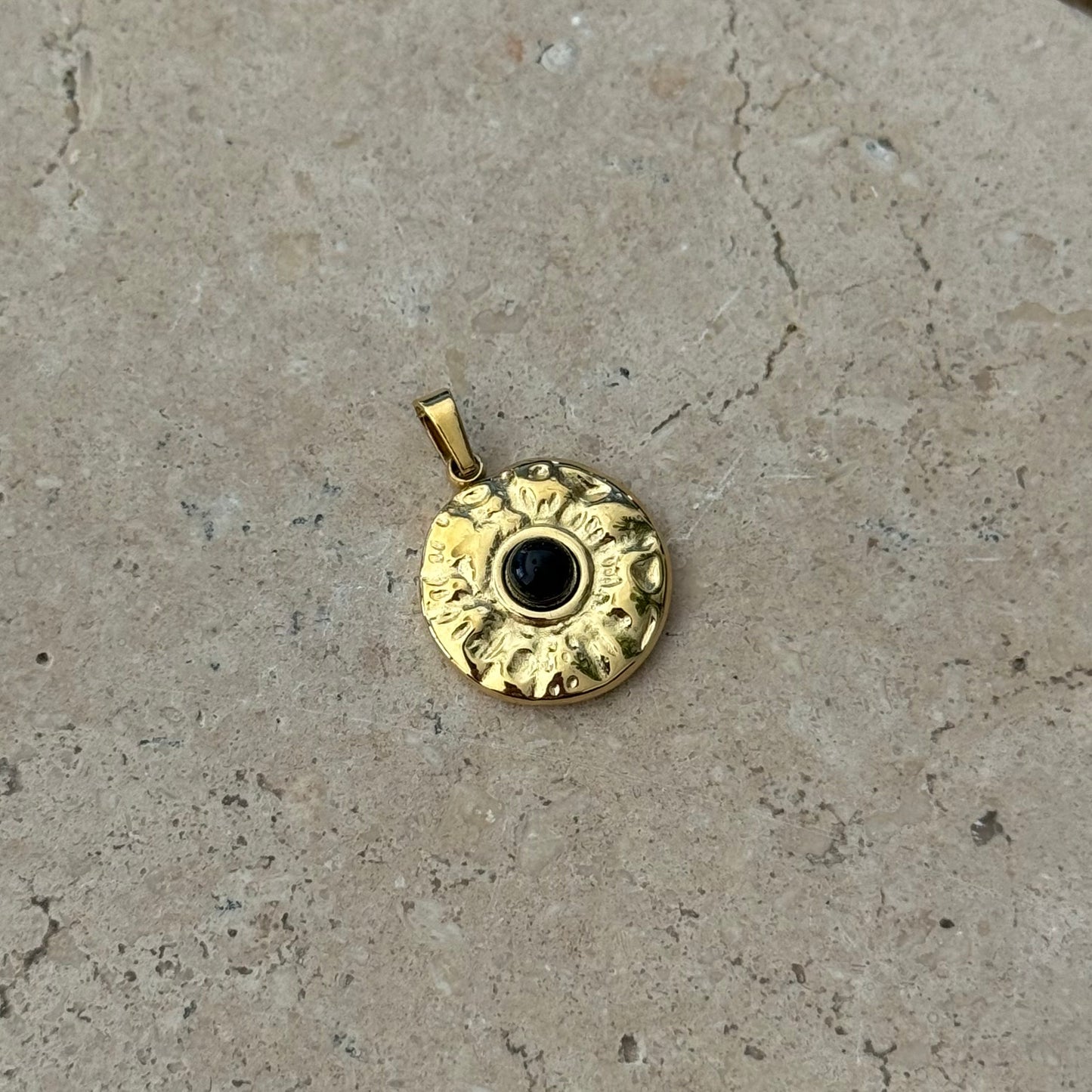 Black Crystal Pendant