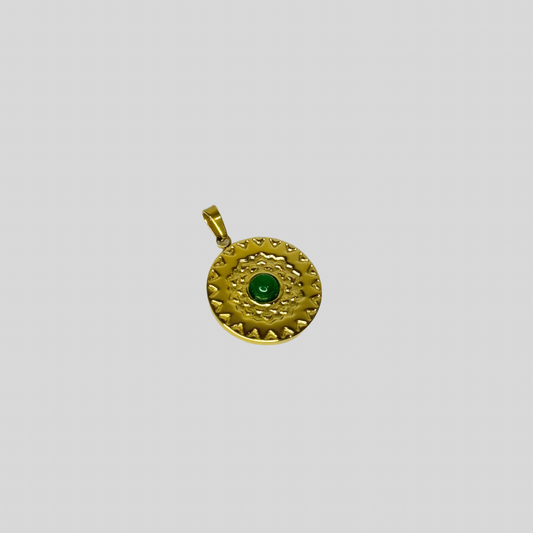 Green Stone Pendant