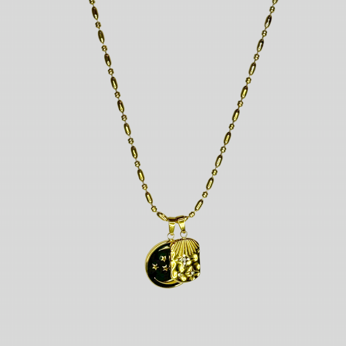 Bead Link Chain Necklace
