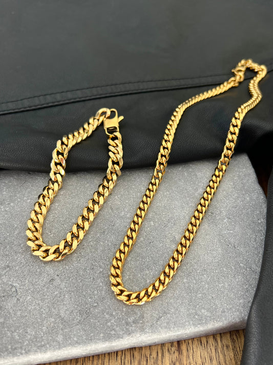 Jordan Chain and Bracelet
